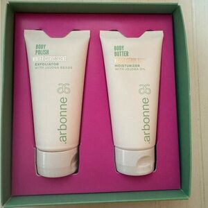 Arbonne Bodycare Body Polish & Body Butter Duo Winter Citrus